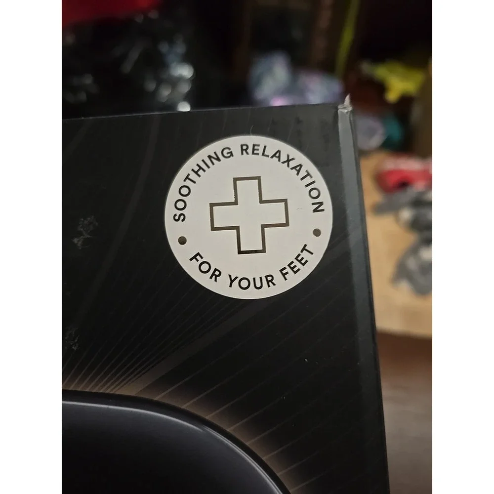 Homedics Bubble Bliss Foot Spa FB-50-BK-2 NIB Maintains Warmth Splash Guard